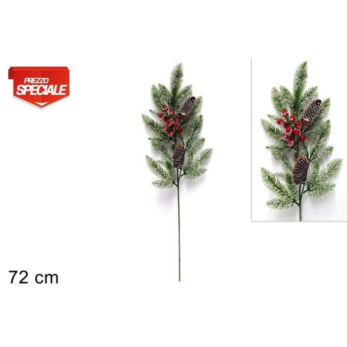 STELO BACCHE CM.72 PIGNE E NEVE